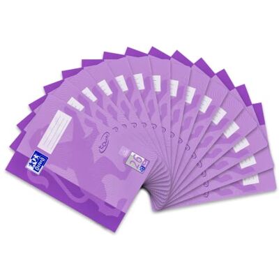 Oxford Schulheft A4 Touch, 16 Blatt, Lineatur 26, kariert, 15 Stück Oxford Schulheft A4 Touch, 16 Blatt, Lineatur 26, kariert, 15 Stück