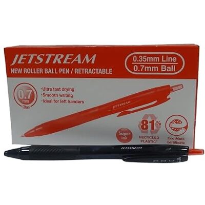uni-ball Rollerball JetStream SXN-157E Rot, 0,7 mm, Box, 12 Stück uni-ball Rollerball JetStream SXN-157E Rot, 0,7 mm, Box, 12 Stück
