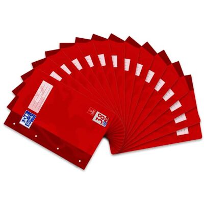 Oxford Schulheft A4, 16 Blatt, Lineatur 38, kariert, gelocht, 15 Stück Oxford Schulheft A4, 16 Blatt, Lineatur 38, kariert, gelocht, 15 Stück