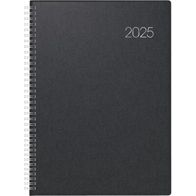 BRUNNEN Buchkalender Modell 787 (2025), 1 Seite = 1 Tag, A4, 416 Seiten, Balacron-Einband, schwarz BRUNNEN Buchkalender Modell 787 (2025), 1 Seite = 1 Tag, A4, 416 Seiten, Balacron-Einband, schwarz