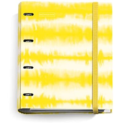 Miquelrius Message Notizbuch, 1 Farbstreifen, A4, 80 5 mm Rasterblätter, 90 g Papier, 4 Löcher, Hartkartoneinband, Lila Miquelrius Message Notizbuch, 1 Farbstreifen, A4, 80 5 mm Rasterblätter, 90 g Papier, 4 Löcher, Hartkartoneinband, Lila