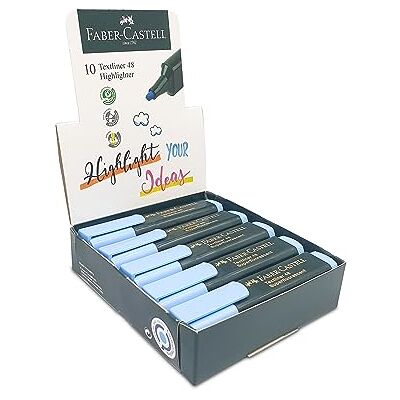 Faber-Castell 154851 Textmarker, blau / grün Faber-Castell 154851 Textmarker, blau / grün