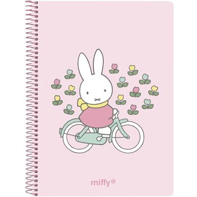 safta MIFFY FLORES Notizbuch, 120 Blatt, A6, fester Einband, ideal für Kinder unterschiedlichen Alters, bequem und vielseitig, Qualität und Widerstandsfähigkeit, 11,8 x 14,6 cm, Pink, M, Lässig safta MIFFY FLORES Notizbuch, 120 Blatt, A6, fester Einband, ideal für Kinder unterschiedlichen Alters, bequem und vielseitig, Qualität und Widerstandsfähigkeit, 11,8 x 14,6 cm, Pink, M, Lässig
