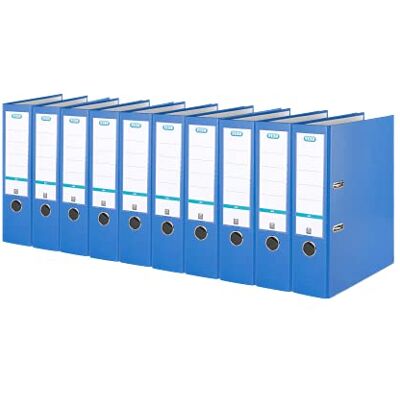 Elba Ordner A4, Smart Pro, 8 cm breit, Kunststoff außen, blau, 10 Stück Elba Ordner A4, Smart Pro, 8 cm breit, Kunststoff außen, blau, 10 Stück