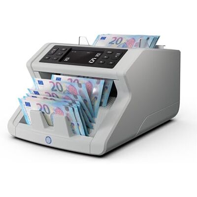 Safescan 2250 Geldzählmaschine, zählt sortierte Banknoten Banknotenzähler mit 3-facher Echtheitsprüfung zählt sortierte Banknoten aller Währungen Safescan 2250 Geldzählmaschine, zählt sortierte Banknoten Banknotenzähler mit 3-facher Echtheitsprüfung zählt sortierte Banknoten aller Währungen