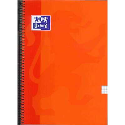Oxford Block, kariert, 4 x 4, 80 HJ, Deckel extra hart, Whiteboard, mit Deckel, lebendige Farben, Oxford Block, kariert, 4 x 4, 80 HJ, Deckel extra hart, Whiteboard, mit Deckel, lebendige Farben,