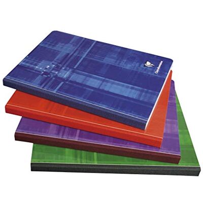Clairefontaine 9761C Kladde 17 x 22cm, 144 Blatt, französische Lineatur, 1 Stück, farbig sortiert Clairefontaine 9761C Kladde 17 x 22cm, 144 Blatt, französische Lineatur, 1 Stück, farbig sortiert