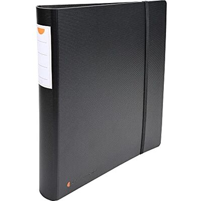 Exacompta Ringbuch Exabinder Notizblock und Verschluss mit 4 Ringe schwarz Exacompta Ringbuch Exabinder Notizblock und Verschluss mit 4 Ringe schwarz