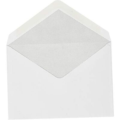 GPV Administration Briefumschläge, C6, 114 x 162, 80 g/m², gummiert, 500 Stück GPV Administration Briefumschläge, C6, 114 x 162, 80 g/m², gummiert, 500 Stück