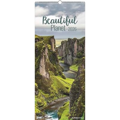 Alpha Beautiful Planet Kalender 2026 – Wandkalender 30×70 cm mit internationalen Naturfotografien von Robert Haasmann, großformatiger Fotokalender für Landschafts- & Reisefans Alpha Beautiful Planet Kalender 2026 – Wandkalender 30×70 cm mit internationalen Naturfotografien von Robert Haasmann, großformatiger Fotokalender für Landschafts- & Reisefans
