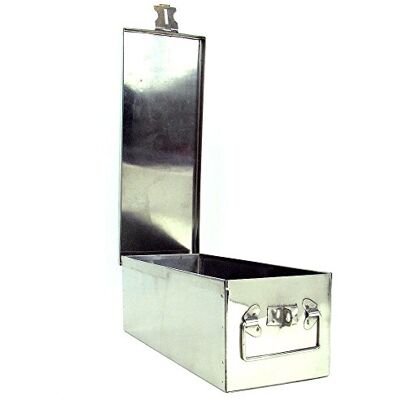 Stalwart Starke 75-005 Metall-Aufbewahrungsbox, 12 Stalwart Starke 75-005 Metall-Aufbewahrungsbox, 12
