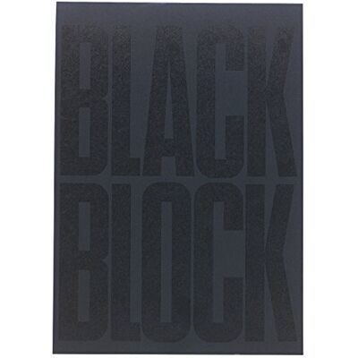 Exacompta 5700E Schreibblock Black Block mit 70 Blatt hochwertiges gelbes Papier von Clairefontaine, kariert, DIN A4 Collageblock Schulblock Papierblock Exacompta 5700E Schreibblock Black Block mit 70 Blatt hochwertiges gelbes Papier von Clairefontaine, kariert, DIN A4 Collageblock Schulblock Papierblock