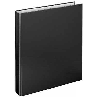 VELOFLEX 1143080 Ringbuch Basic Schwarz, DIN A4 Ordner mit 4-D-Ring-Mechanik, Füllhöhe 25 mm für Schule,Büro und Alltag VELOFLEX 1143080 Ringbuch Basic Schwarz, DIN A4 Ordner mit 4-D-Ring-Mechanik, Füllhöhe 25 mm für Schule,Büro und Alltag