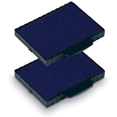 Trodat Ersatzkissen 2x 6/57 für Professional 5207, 5470 blau 2 Stück, wischfest, kein Verblassen lichtecht, Abdruck rasch trocknend, dokumentenecht Trodat Ersatzkissen 2x 6/57 für Professional 5207, 5470 blau 2 Stück, wischfest, kein Verblassen lichtecht, Abdruck rasch trocknend, dokumentenecht