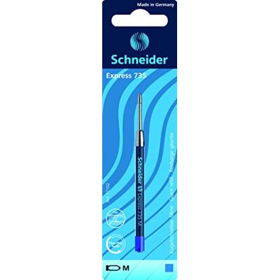 Schneider Schreibgeräte Kugelschreibermine Express 735, dokumentenecht, M, blau, 1er Blisterkarte Schneider Schreibgeräte Kugelschreibermine Express 735, dokumentenecht, M, blau, 1er Blisterkarte