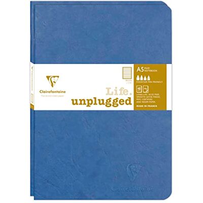 Clairefontaine 733174C Age Bag DUO Set aus 2 Notizheften 14,8x21cm , geheftet, 48 Blatt 90g, liniert Blau, 1 Set Clairefontaine 733174C Age Bag DUO Set aus 2 Notizheften 14,8x21cm , geheftet, 48 Blatt 90g, liniert Blau, 1 Set