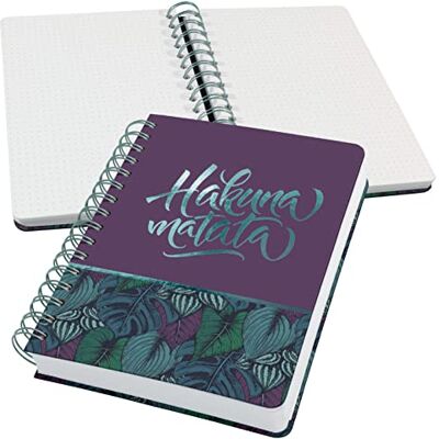 Sigel Spiralblock Jolie A5 dotted Bullet Journal Lila Türkis 240 Seiten JN613, Vegan, nachhaltiges Papier Sigel Spiralblock Jolie A5 dotted Bullet Journal Lila Türkis 240 Seiten JN613, Vegan, nachhaltiges Papier