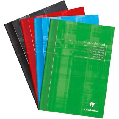 Clairefontaine 3139C Packung mit 10 Klassenheften DIN A4, 36 Blatt, 110g, Grün mit Rand, mikroperforiert, farbig sortiert, 1 Pack Clairefontaine 3139C Packung mit 10 Klassenheften DIN A4, 36 Blatt, 110g, Grün mit Rand, mikroperforiert, farbig sortiert, 1 Pack