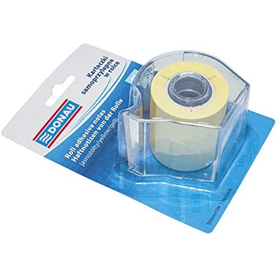 DONAU 7572011PL-99 Haftnotizen-Spender/Haftnotizen-Rolle, 50 mm x 10 m, hellgelb DONAU 7572011PL-99 Haftnotizen-Spender/Haftnotizen-Rolle, 50 mm x 10 m, hellgelb
