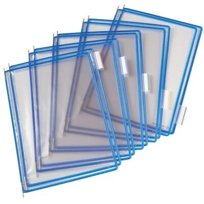 Djois tarifold Tafeln A4, gelb PVC Antireflex, Stahldrahtrahmen, Metallzapfen, Kompatibel mit Tarifold Haltern, für Lean Management Djois tarifold Tafeln A4, gelb PVC Antireflex, Stahldrahtrahmen, Metallzapfen, Kompatibel mit Tarifold Haltern, für Lean Management