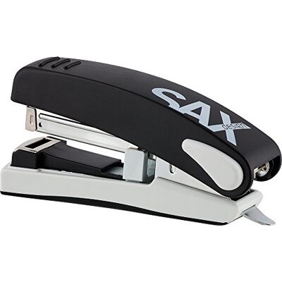 Sax 539 Flachhefter "M" – Robustes Bürogerät für bis zu 30 Blatt, 30% Reduktion der Stapelhöhe, Geringer Kraftaufwand, Max. Tiefe 63mm, Geeignet für Verschiedene Heftklammern Sax 539 Flachhefter "M" – Robustes Bürogerät für bis zu 30 Blatt, 30% Reduktion der Stapelhöhe, Geringer Kraftaufwand, Max. Tiefe 63mm, Geeignet für Verschiedene Heftklammern