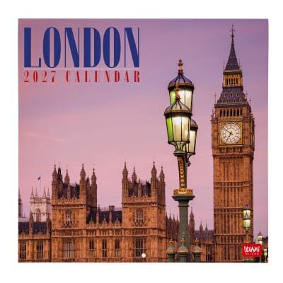 LEGAMI – Kalender 2027 Wandkalender, London, 12 Monate, 30 x 29 cm LEGAMI – Kalender 2027 Wandkalender, London, 12 Monate, 30 x 29 cm