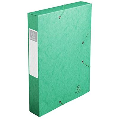 Exacompta 16003H 10er Pack Premium Sammelboxen mit Gummizug 60 mm aus extra starkem Colorspan-Karton mit Rückenschild für DIN A4 Archivbox Heftbox Dokumentenbox Zeichenbox Sammelmappe grün Exacompta 16003H 10er Pack Premium Sammelboxen mit Gummizug 60 mm aus extra starkem Colorspan-Karton mit Rückenschild für DIN A4 Archivbox Heftbox Dokumentenbox Zeichenbox Sammelmappe grün