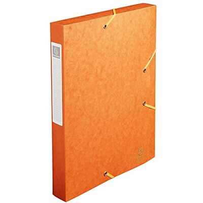 Exacompta 14017H Premium Sammelbox mit Gummizug 40 mm breit aus extra starkem Colorspan-Karton mit Rückenschild für DIN A4 Archivbox Heftbox Dokumentenbox Zeichenbox Sammelmappe orange Exacompta 14017H Premium Sammelbox mit Gummizug 40 mm breit aus extra starkem Colorspan-Karton mit Rückenschild für DIN A4 Archivbox Heftbox Dokumentenbox Zeichenbox Sammelmappe orange