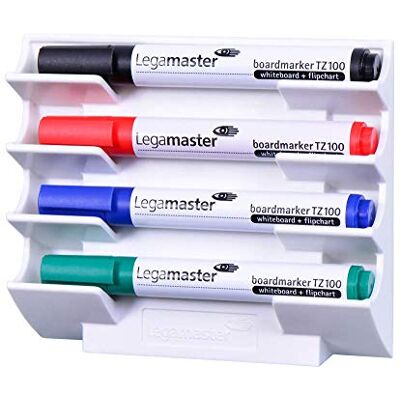 Legamaster 7-122000 Markerhalterung für Whiteboards, magnetisch, weiß Legamaster 7-122000 Markerhalterung für Whiteboards, magnetisch, weiß