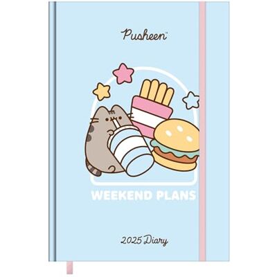 Pyramid – Pusheen 2025 Diary 14,8x21cm (A5), tägliches Notizbuch, niedliches Schreibwaren Zubehör für Büro & Schule Pyramid – Pusheen 2025 Diary 14,8x21cm (A5), tägliches Notizbuch, niedliches Schreibwaren Zubehör für Büro & Schule