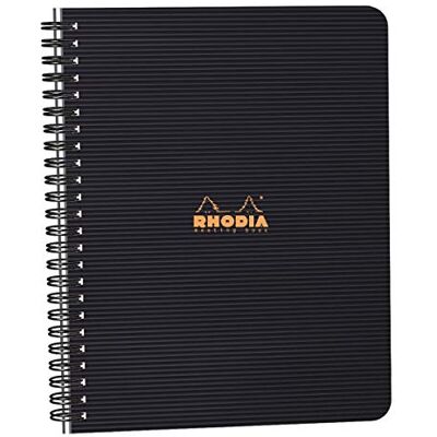 Rhodia 119941C Meetingbook Notizbuch A5 80 Blatt liniert 5 Register Schwarz Rhodia 119941C Meetingbook Notizbuch A5 80 Blatt liniert 5 Register Schwarz