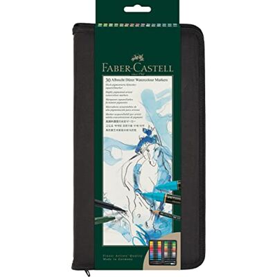Faber-Castell 160316 Aquarellmarker Albrecht Dürer 30er Zipper-Etui Faber-Castell 160316 Aquarellmarker Albrecht Dürer 30er Zipper-Etui