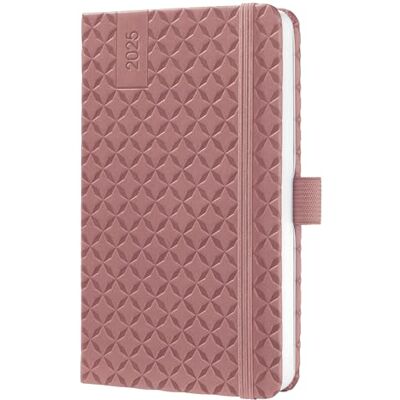 Sigel J5128 Wochenkalender 2025 A6, Jolie, dunkelrot, Hardcover, Gummiband, Stiftschlaufe, Einstecktasche, 174 Seiten, vegan, Buchkalender, Terminplaner Sigel J5128 Wochenkalender 2025 A6, Jolie, dunkelrot, Hardcover, Gummiband, Stiftschlaufe, Einstecktasche, 174 Seiten, vegan, Buchkalender, Terminplaner