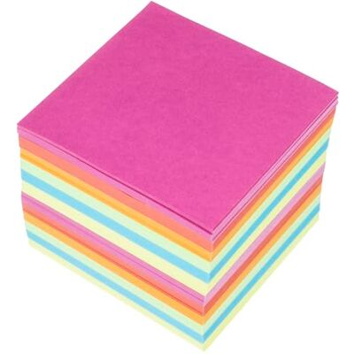 Kangaro Zettel für Notizzettelbox 9x9x9cm sortierte Farben Shrumpf 700 Blatt Kangaro Zettel für Notizzettelbox 9x9x9cm sortierte Farben Shrumpf 700 Blatt