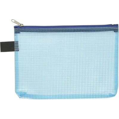 FolderSys Reißverschlusstasche, A6, Blau FolderSys Reißverschlusstasche, A6, Blau