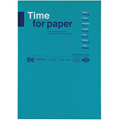 MARK'S(マークス) MARK´S Time for Paper Notizbuch aus Papier in der Farbe Turquoise 72 Seiten B6, Maße: 12,8cm x 18,2cm, TFP-NB02-TQ MARK'S(マークス) MARK´S Time for Paper Notizbuch aus Papier in der Farbe Turquoise 72 Seiten B6, Maße: 12,8cm x 18,2cm, TFP-NB02-TQ