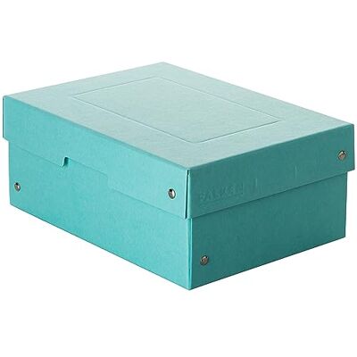 FALKEN Original PureBox Pastell. Made in Germany. 100 mm hoch DIN A5 blau. Aufbewahrungsbox mit Deckel aus stabilem Karton Vegan Geschenkbox Transportbox Schachtel Allzweckbox FALKEN Original PureBox Pastell. Made in Germany. 100 mm hoch DIN A5 blau. Aufbewahrungsbox mit Deckel aus stabilem Karton Vegan Geschenkbox Transportbox Schachtel Allzweckbox