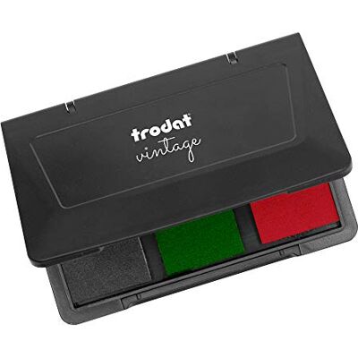 Trodat 9051 vintage Handstempelkissen, grau speziell für die Etiketten der Vintage Stempelsets geeignet, Ideale Ergänzung zu Ihrem Vintage Stempel Trodat 9051 vintage Handstempelkissen, grau speziell für die Etiketten der Vintage Stempelsets geeignet, Ideale Ergänzung zu Ihrem Vintage Stempel