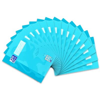 Oxford Schulheft A4, Touch, 16 Blatt, Lineatur 22, kariert, 15 Stück Oxford Schulheft A4, Touch, 16 Blatt, Lineatur 22, kariert, 15 Stück