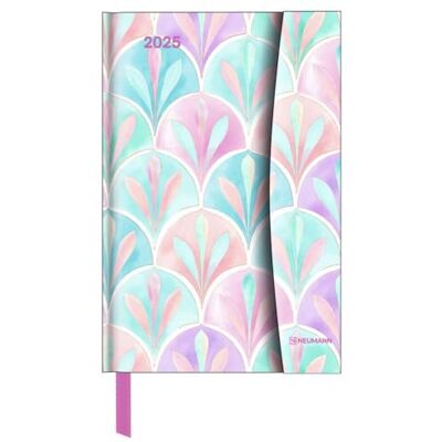 N NEUMANNVERLAGE Watercolours 2025 Diary, 10x15cm, Taschenkalender mit Magnetverschluss und Lesebändchen, Tasche für Visitenkarte, Jahres- und Monatsübersicht und internationales Kalendarium N NEUMANNVERLAGE Watercolours 2025 Diary, 10x15cm, Taschenkalender mit Magnetverschluss und Lesebändchen, Tasche für Visitenkarte, Jahres- und Monatsübersicht und internationales Kalendarium