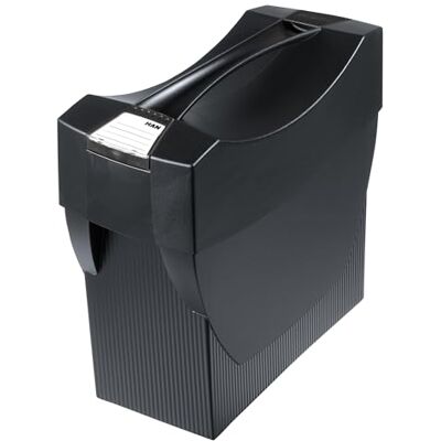 HAN Hängemappenbox SWING-PLUS KARMA mit Deckel, für 20 Hängemappen, 80-100% Recyclingmaterial, 19018-13, öko-schwarz HAN Hängemappenbox SWING-PLUS KARMA mit Deckel, für 20 Hängemappen, 80-100% Recyclingmaterial, 19018-13, öko-schwarz