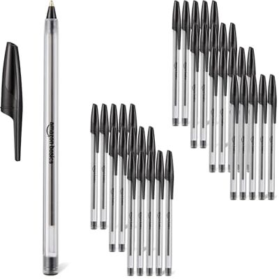 Amazon Basics Kugelschreiber-Set, Heimbüro, Schule, 1,0mm, Schwarz, 36er-Pack Amazon Basics Kugelschreiber-Set, Heimbüro, Schule, 1,0mm, Schwarz, 36er-Pack