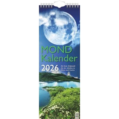 BRUNNEN Mond-Kalender '26 155×428 mm BRUNNEN Mond-Kalender '26 155×428 mm