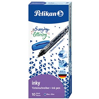 Pelikan Tintenschreiber Inky 273, blau, 10 Stück Pelikan Tintenschreiber Inky 273, blau, 10 Stück