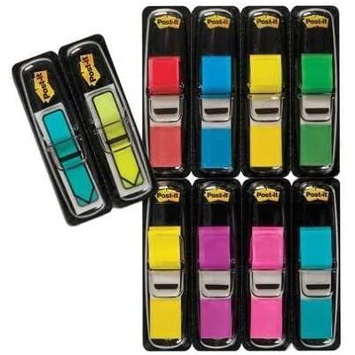 Post-it Index Small Flags, Vorteilspackung mit 8 Blöcken und 2 Pfeilblöcke GRATIS, 328 Blätter, 11, 9 mm x 43, 2 mm, Farben: Gelb, Rot, Grün, Blau, Lila, Pink Für wichtige Informationen Post-it Index Small Flags, Vorteilspackung mit 8 Blöcken und 2 Pfeilblöcke GRATIS, 328 Blätter, 11, 9 mm x 43, 2 mm, Farben: Gelb, Rot, Grün, Blau, Lila, Pink Für wichtige Informationen