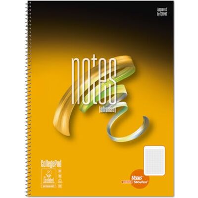 Staufen Advanced Collegeblock 3 Blöcke à 80 Blatt, DIN A4, LIN Notes 70 g/m²Qualitätspapier ausgezeichnet mit dem EU Ecolabel, praktische und durchdachte Lineaturen, DIN A4 Staufen Advanced Collegeblock 3 Blöcke à 80 Blatt, DIN A4, LIN Notes 70 g/m²Qualitätspapier ausgezeichnet mit dem EU Ecolabel, praktische und durchdachte Lineaturen, DIN A4