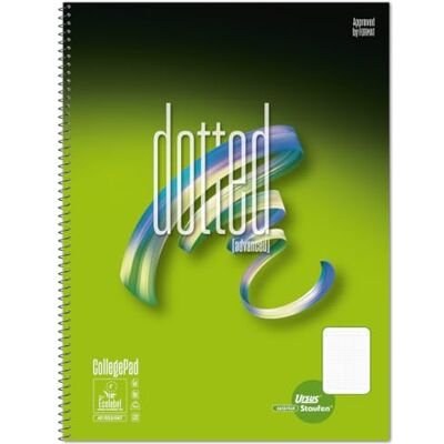 Staufen Advanced Collegeblock 3 Blöcke à 80 Blatt, DIN A4, LIN Dotted 70 g/m² Qualitätspapier ausgezeichnet mit dem EU Ecolabel, praktische und durchdachte Lineaturen, DIN A4 Staufen Advanced Collegeblock 3 Blöcke à 80 Blatt, DIN A4, LIN Dotted 70 g/m² Qualitätspapier ausgezeichnet mit dem EU Ecolabel, praktische und durchdachte Lineaturen, DIN A4
