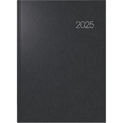 BRUNNEN Buchkalender Modell 787 (2025), 1 Seite = 1 Tag, A4, 416 Seiten, Balacron-Einband, schwarz BRUNNEN Buchkalender Modell 787 (2025), 1 Seite = 1 Tag, A4, 416 Seiten, Balacron-Einband, schwarz