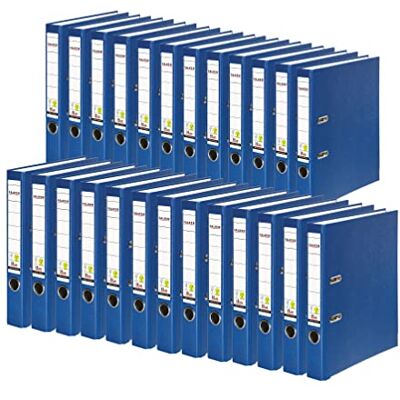 FALKEN Original 25er Pack PP-Color Kunststoff-Ordner. Made in Germany. 5 cm schmal DIN A4 blau Ringordner Vegan Aktenordner Briefordner Büroordner Plastikordner Schlitzordner FALKEN Original 25er Pack PP-Color Kunststoff-Ordner. Made in Germany. 5 cm schmal DIN A4 blau Ringordner Vegan Aktenordner Briefordner Büroordner Plastikordner Schlitzordner
