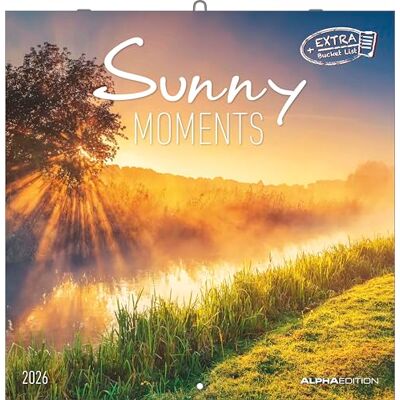 Alpha Sunny Moments 2026 – Broschürenkalender 30x30 cm – Wandkalender mit Sonnen auf- und Untergängen – Für Natur- & Fotografie-Liebhaber – Mit Platz für Notizen, Feiertagen & Ferienterminen Alpha Sunny Moments 2026 – Broschürenkalender 30x30 cm – Wandkalender mit Sonnen auf- und Untergängen – Für Natur- & Fotografie-Liebhaber – Mit Platz für Notizen, Feiertagen & Ferienterminen